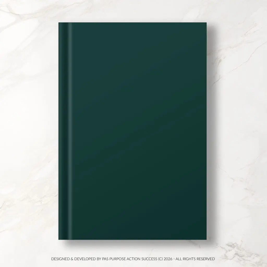 Green 2027 PAS Planner | PAS Diary 2027 | Purpose Action Success Planner | All in One Planner | Big Planner | Business Planner | Business Diary
