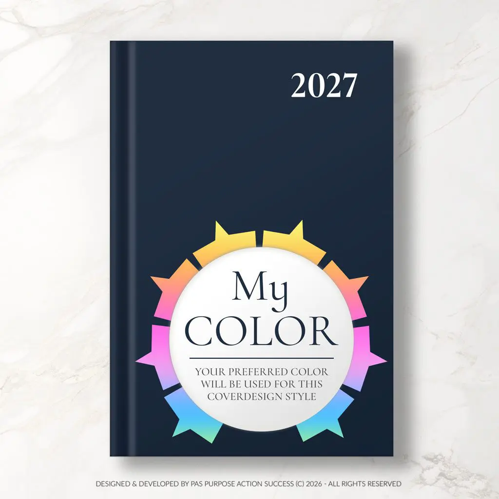 PAS Planner 2027 with Custom Color | PAS Diary 2027 with Custom Color