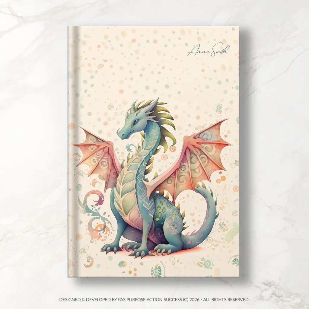 Dragon 2027 PAS Planner | PAS Diary 2027 | Purpose Action Success Planner | All in One Planner | Big Planner | Business Planner | Business Diary | Dragon Planner | Dragon Diary | Women Diary | Teen Diary | Women Business Planner | Woman Diary | Undated Planner | Undated Diary