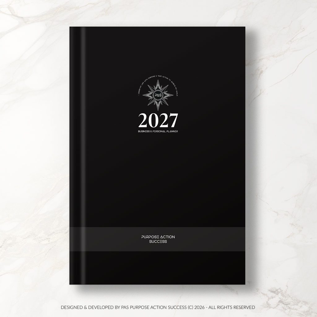 2027 PAS Planner | PAS Diary 2027 | Purpose Action Success Planner | All in One Planner | Big Planner | Business Planner | Business Diary